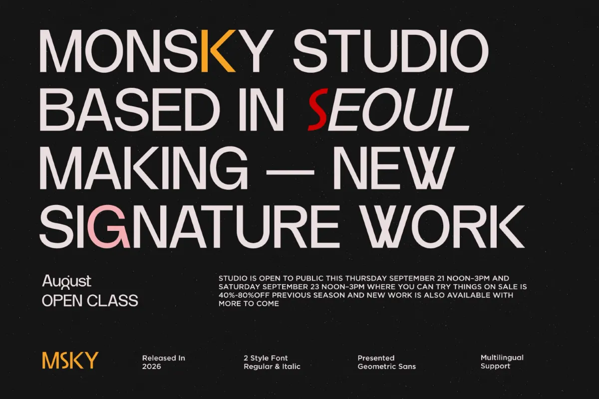 Soltyer - Geometric Sans Serif Font