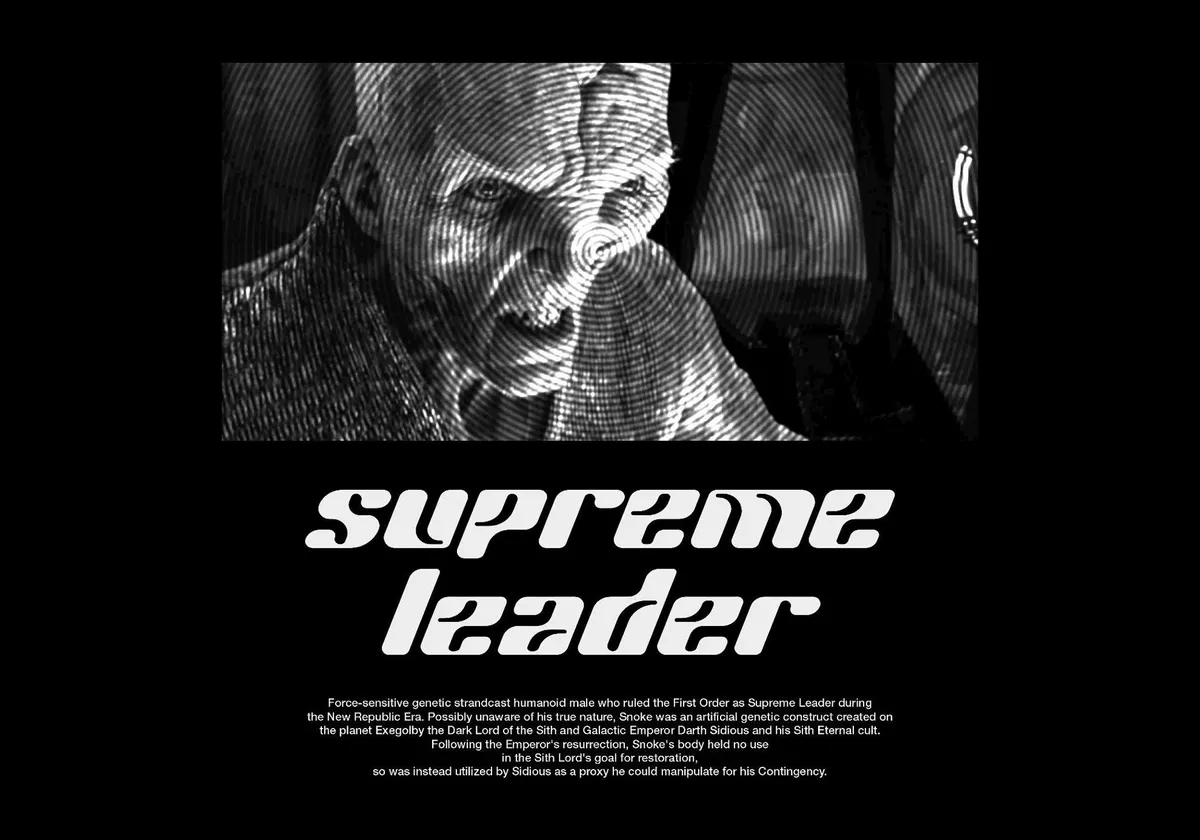 Snoke — Display font
