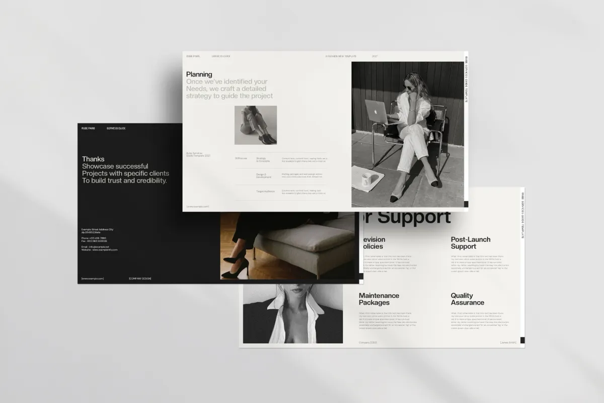 RUBE - Fashion Services Guide Presentation