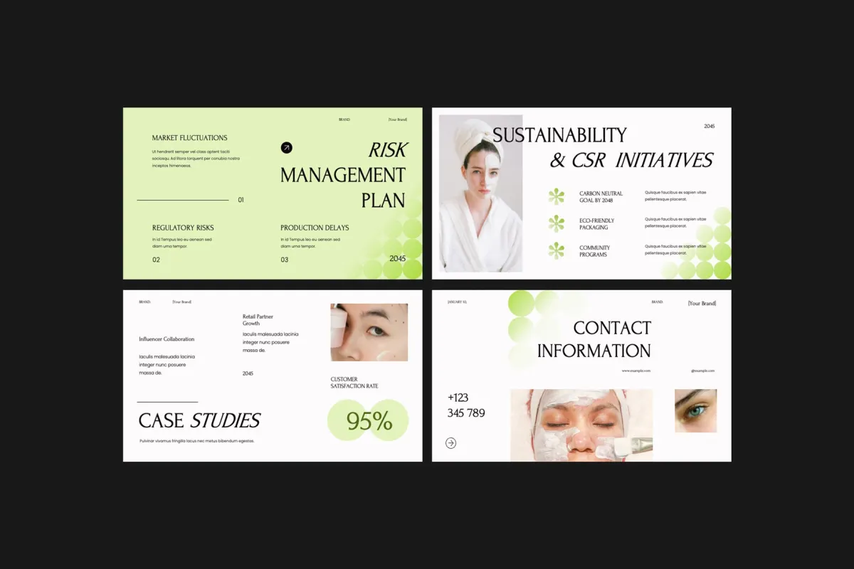 Aesthetic Brand Proposal Powerpoint Template