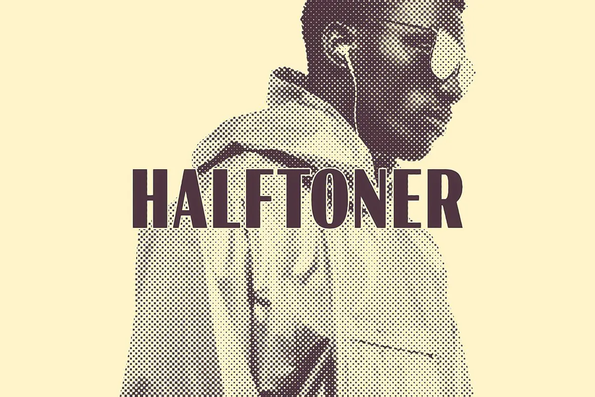 Halftoner Engraving Effect