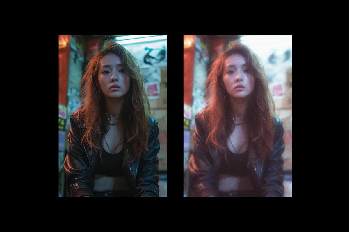 Blurred Motion Photo Effect