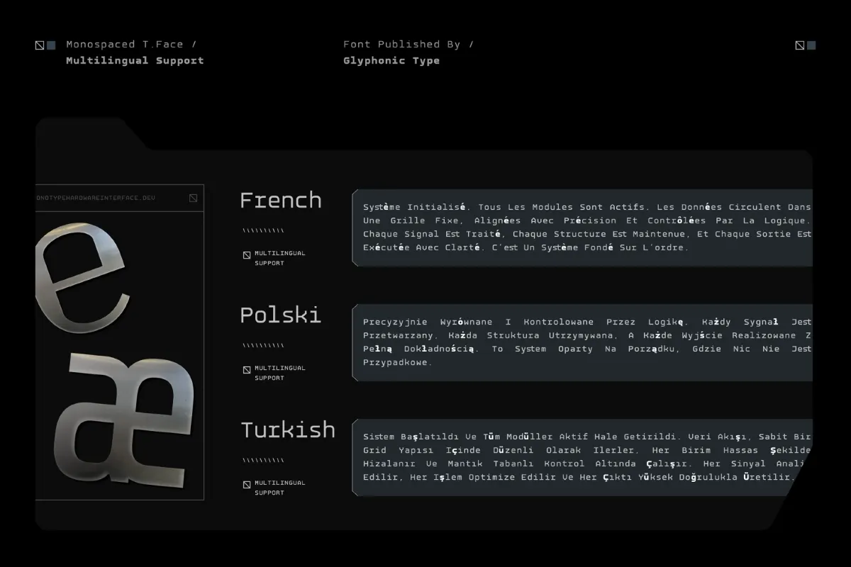GC Robuto Mono - Tech Monospace Font