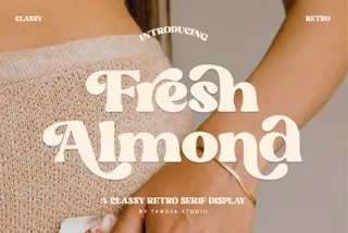 Fresh Almond Serif Font