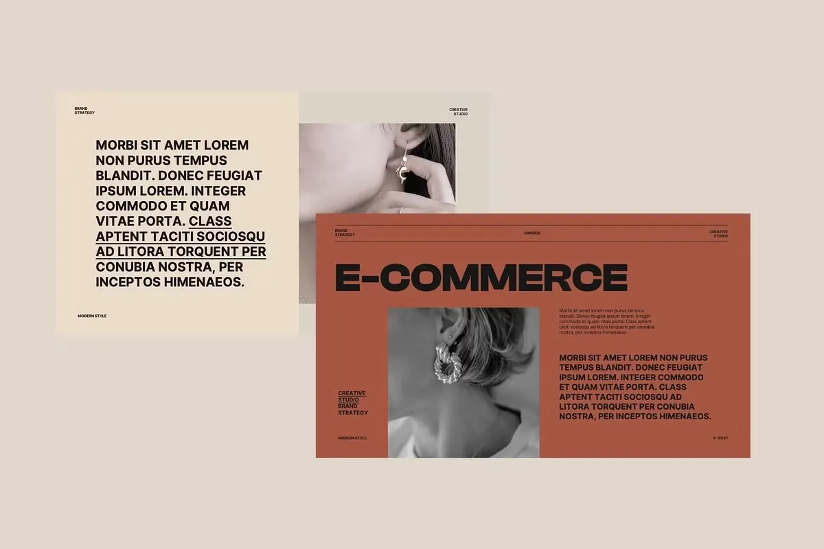 Vinicius - Brand Strategy Google Slides Template