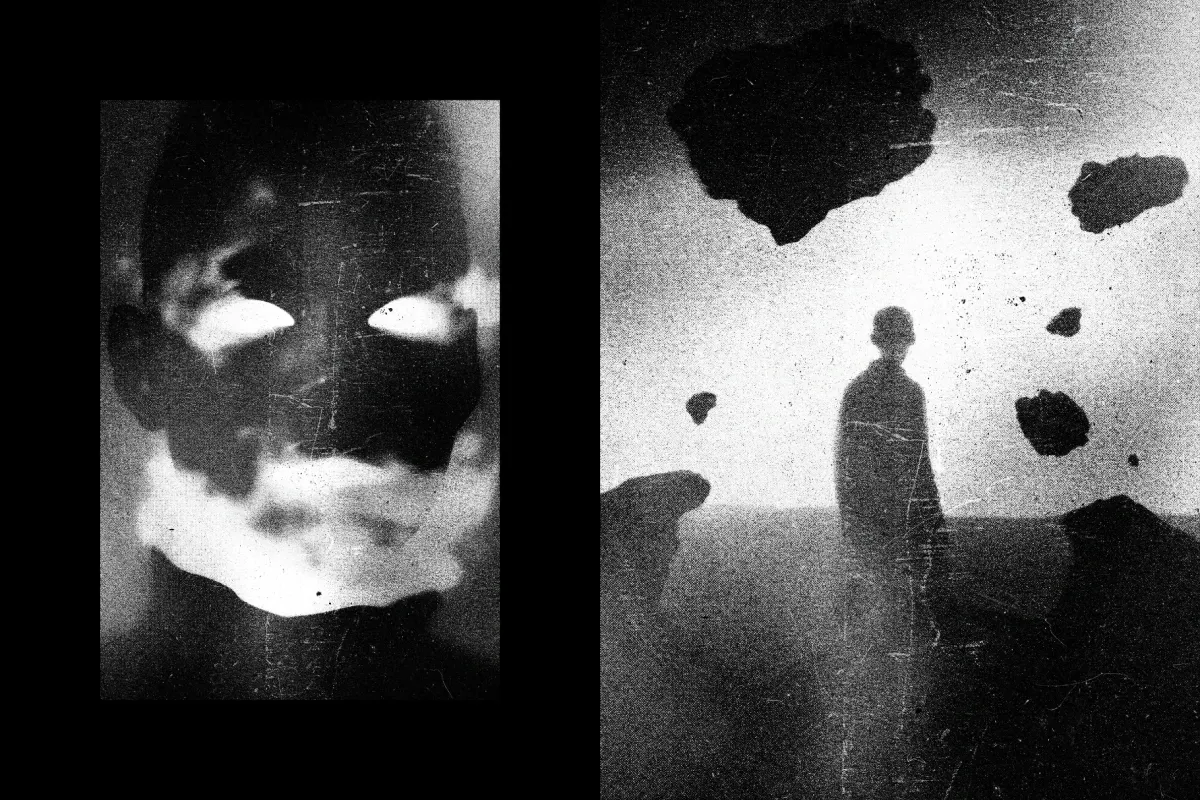 Grunge Riso Photo Effect