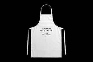 Flat-Lay Apron Mockup