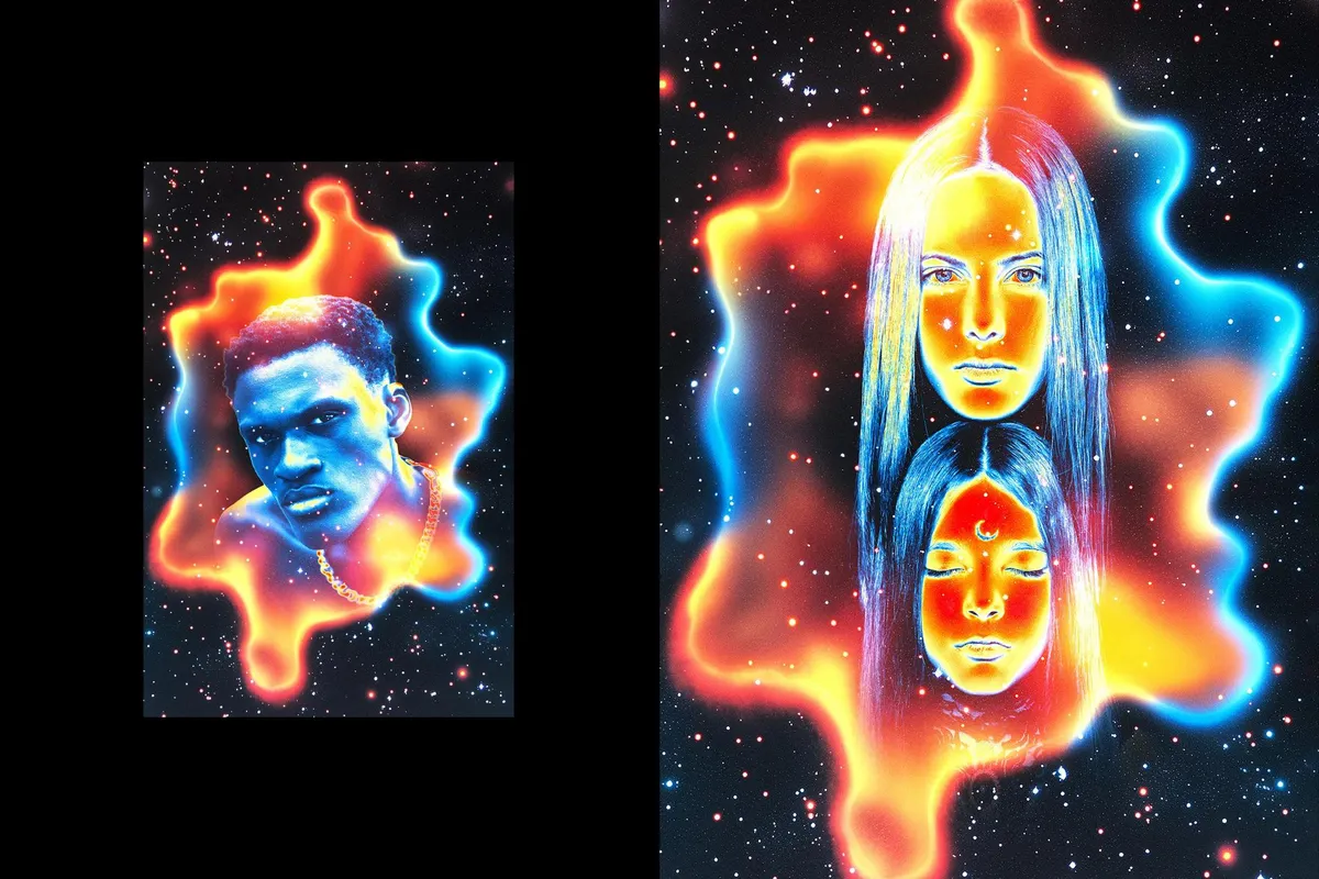 Thermal Mask Photo Effect