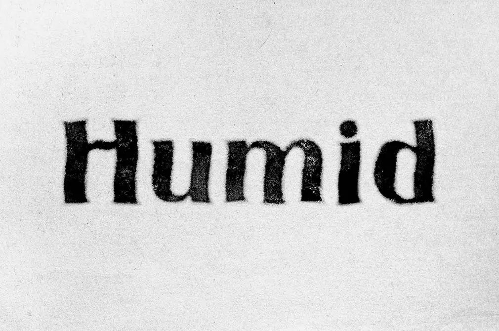 Distressed Ink Bleed Effect