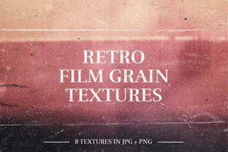 8 Retro Grain Textures
