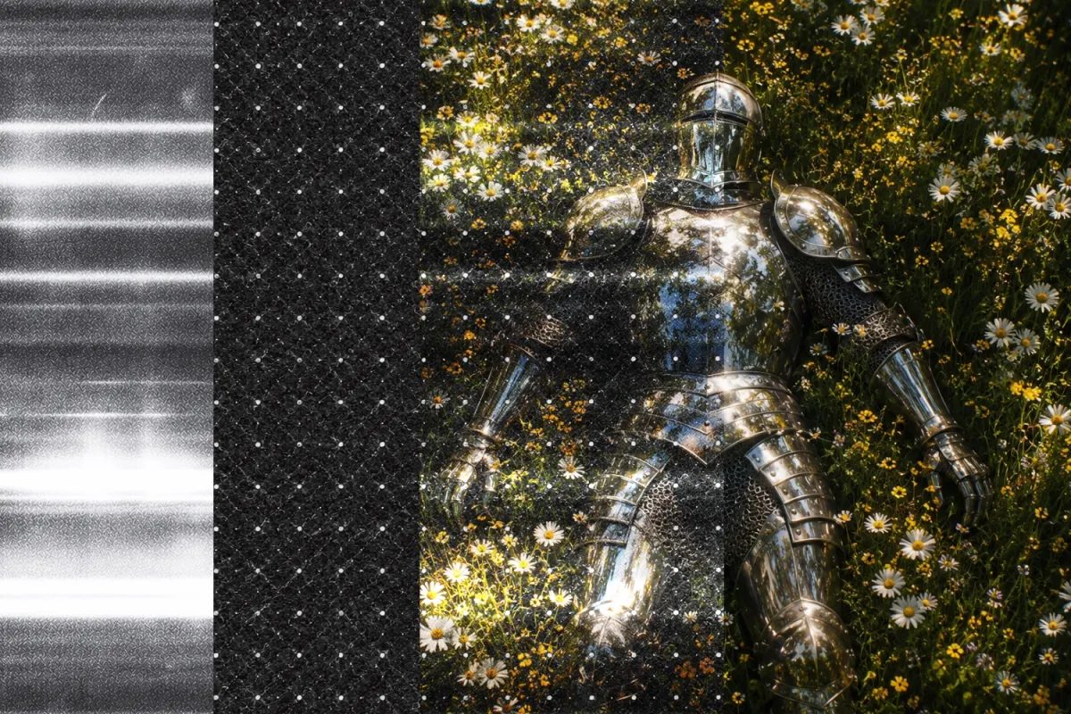 Hyper Black Paper Texture Overlay