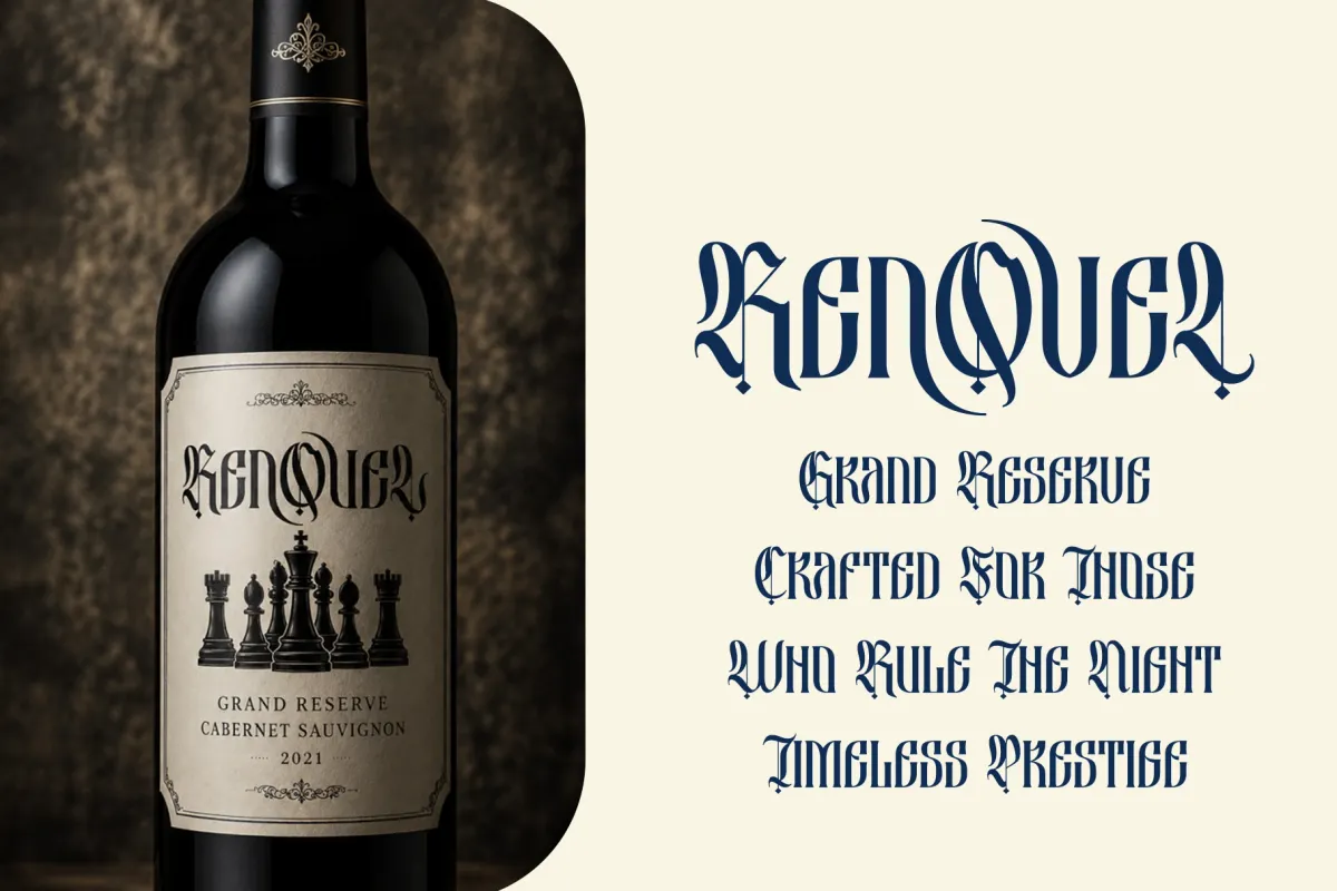 Besquen - Modern Blackletter Font