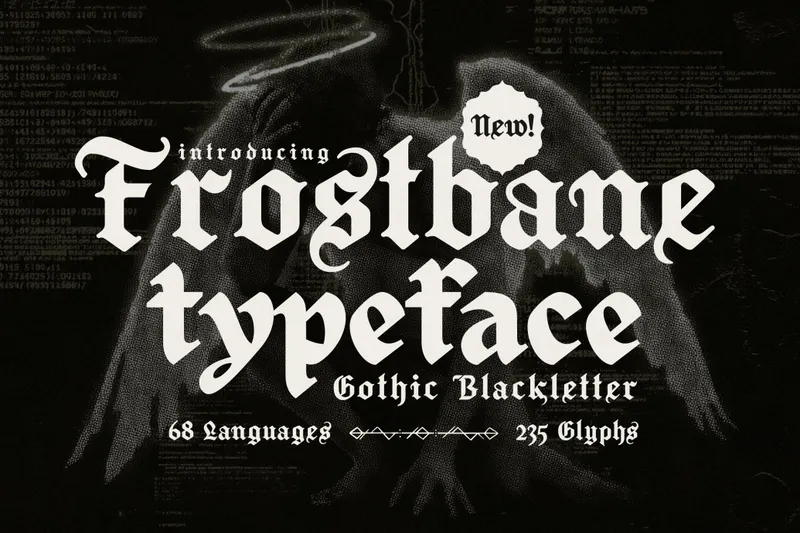 Frostbane - Gothic Blackletter Typeface