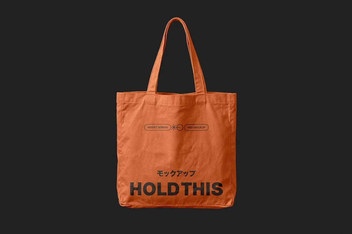Canvas Tote Bag Mockup