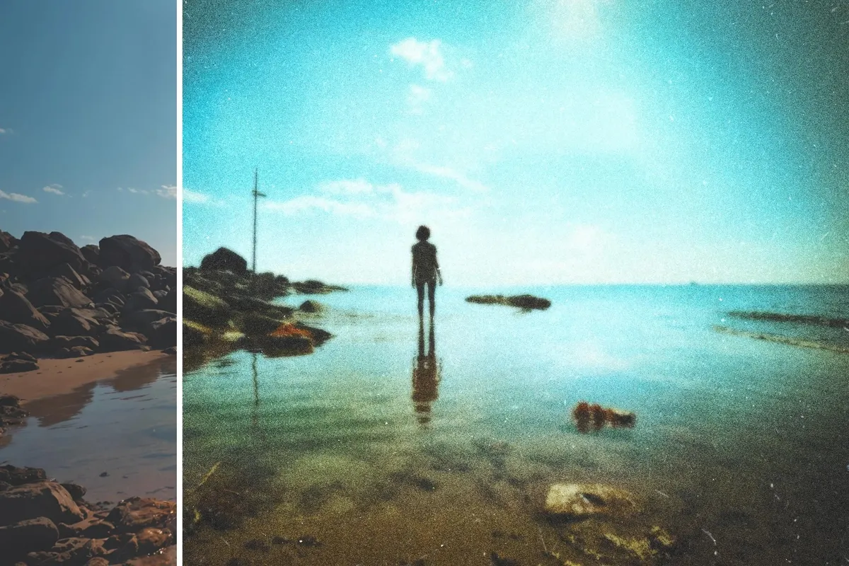 Nostalgic Film Photo Effect