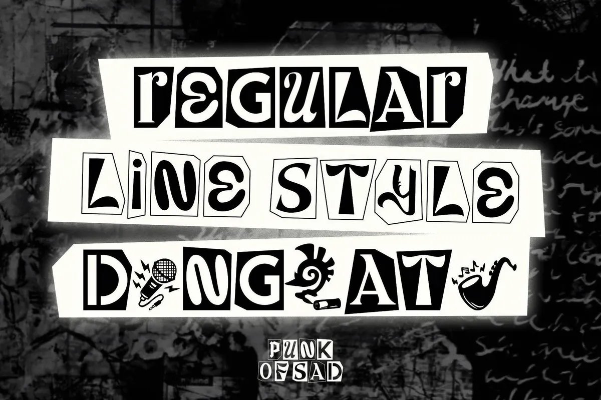 Punk Of Sad — Ransom Font
