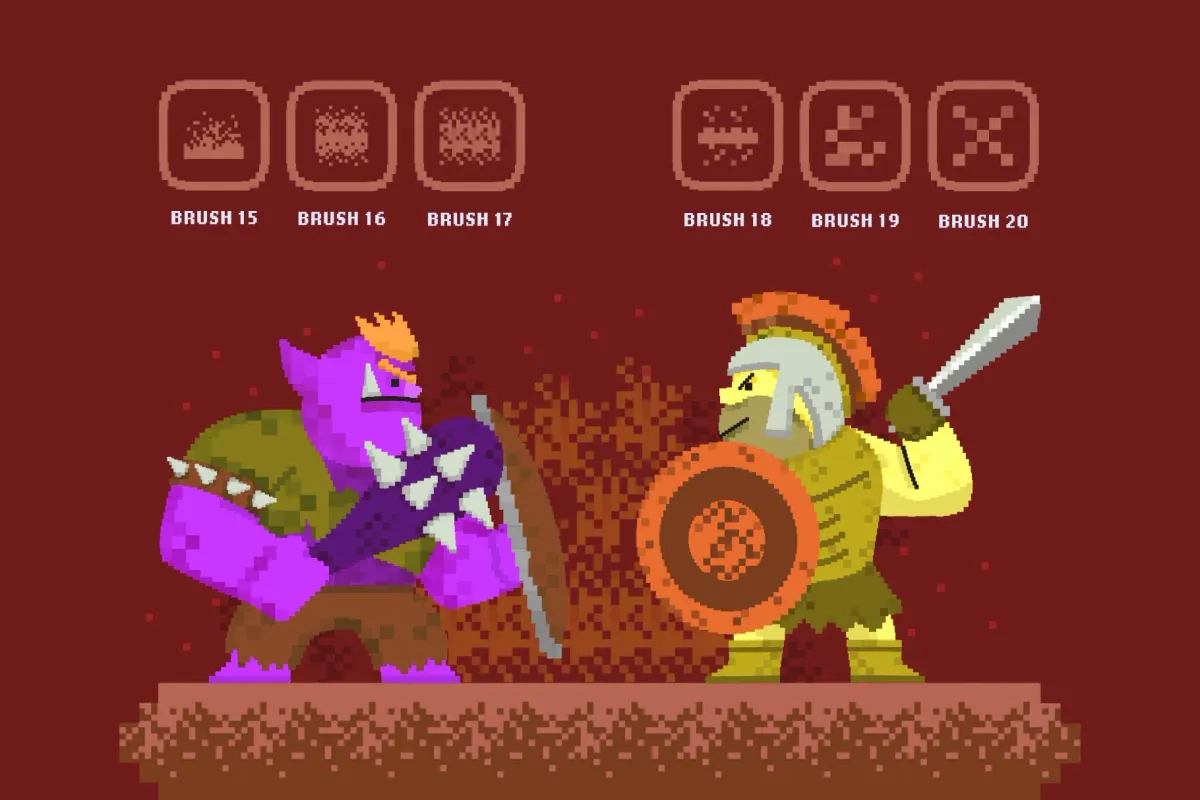 Pixel Mania Affinity Brushes