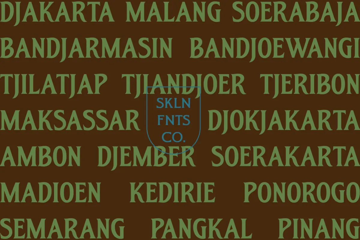 SFC Crest Pier - Vintage Serif Duo Font