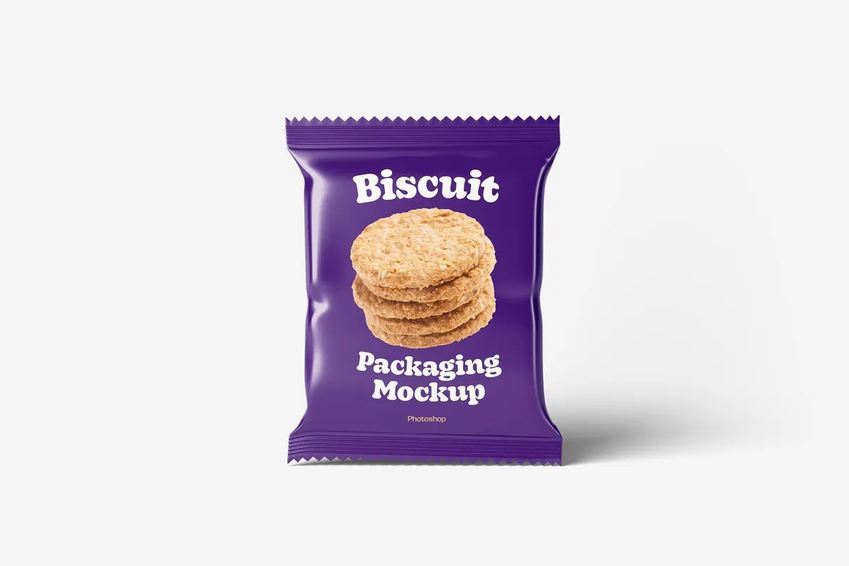 Biscuit Packaging Mockups
