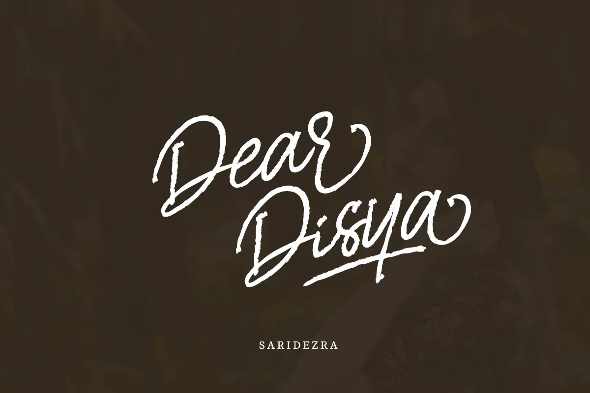 Dear Disya Handwritten Font