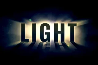 Illuminating Light Text Effect