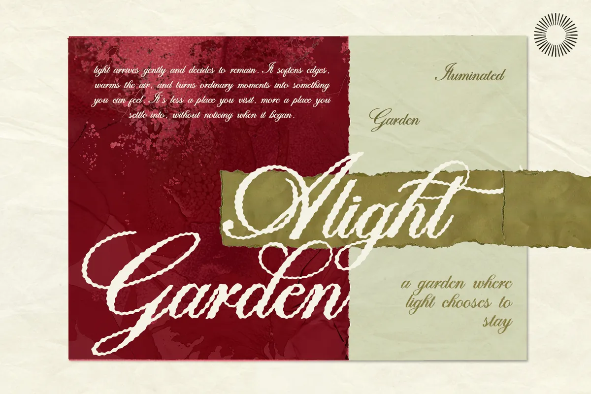 Buttery Puff - Endless Swash Script Font