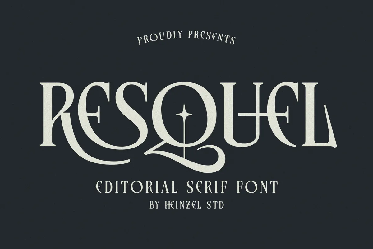 Resquel - Elegant Editorial Serif Font