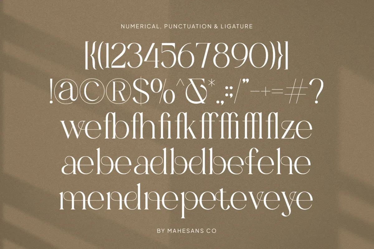 Belove – Modern Elegant Serif Font