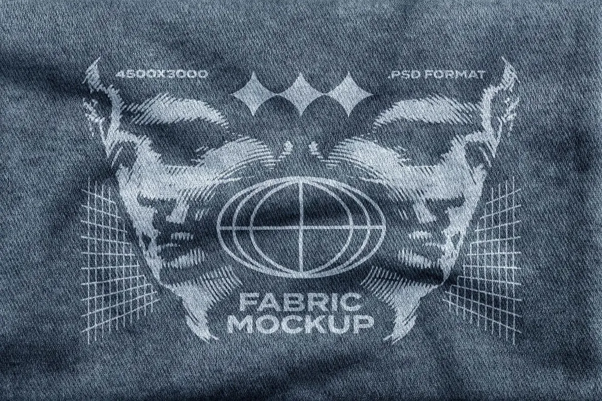 Fabric Print Mockup