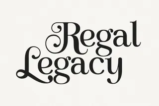 Regal Legacy - Elegant Typeface