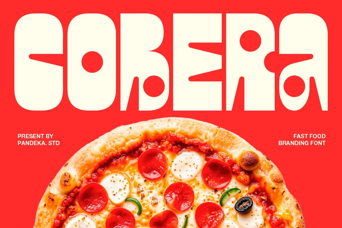 Cobera - Bold Bubble Font
