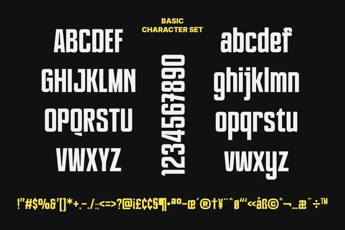 PRAK Breakstrike - Bold Condensed Display Font