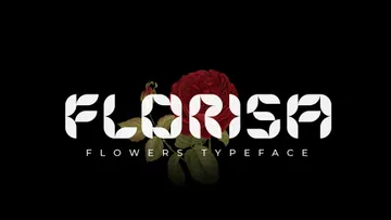 Florisa — Flowers Font