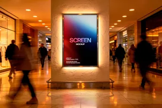 Mall Screen Mockup