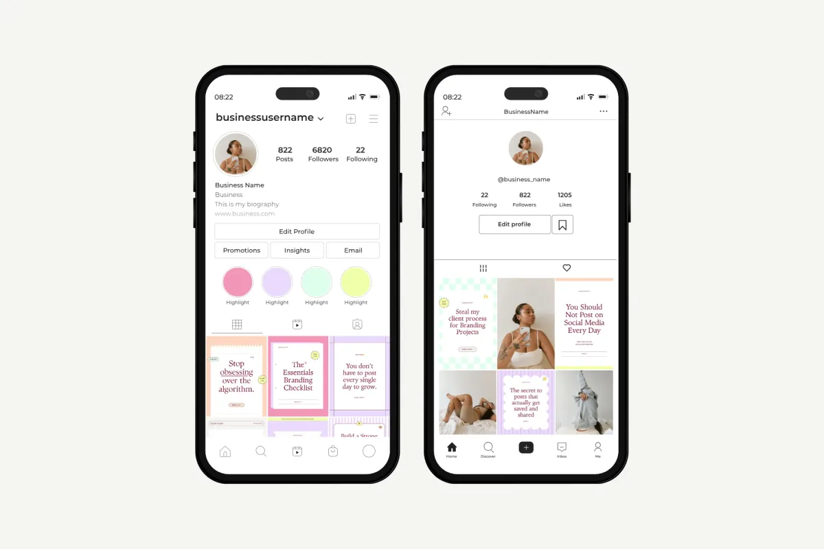 Pastel Stripe Seamless Carousels Template
