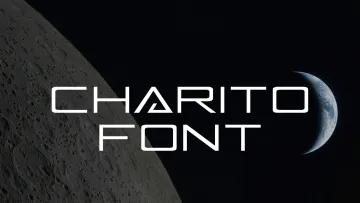 Charito Retro Space Font