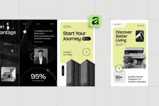 Real Estate Instagram Pack - Affinity Template