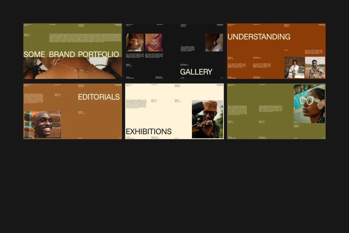 Some – Minimal Brand Portfolio Keynote Template