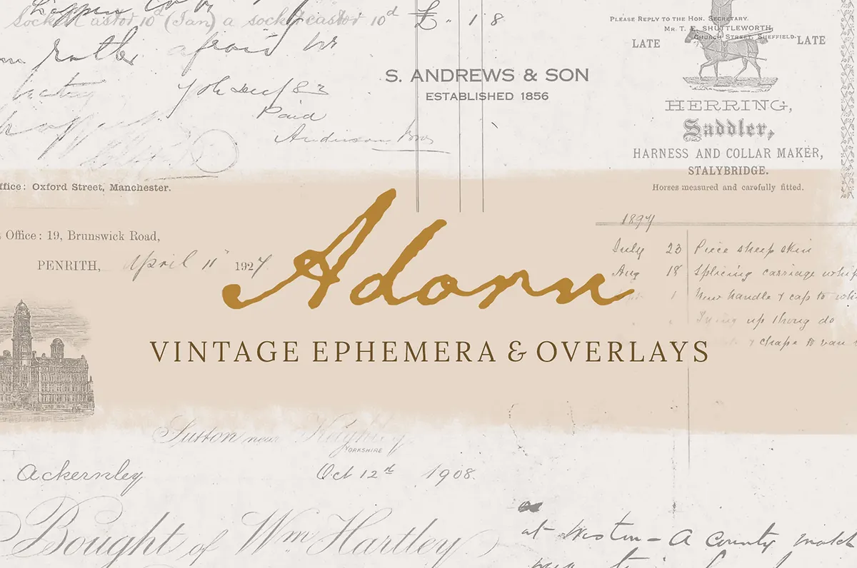 Adorn: Vintage Overlays & Textures
