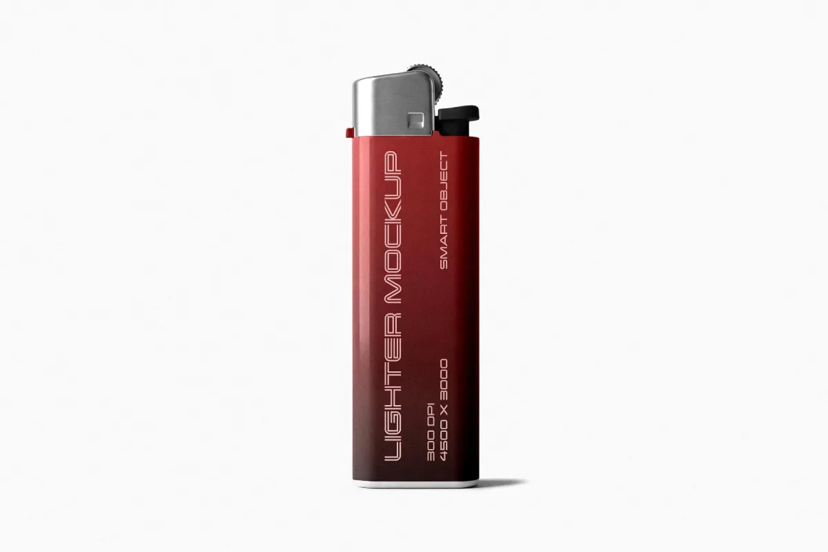 Pocket Lighter Mockup