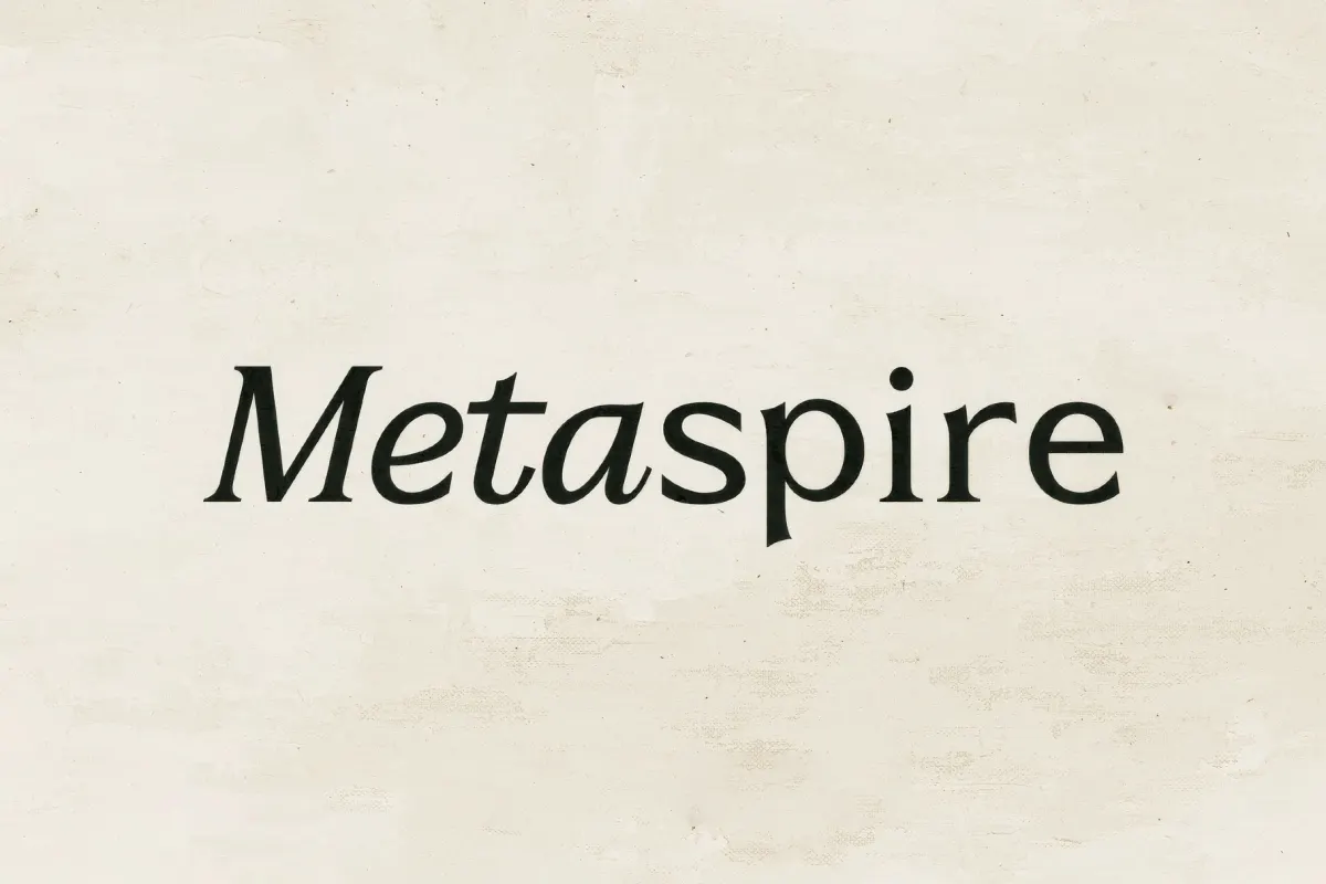Metaspire - Elegant Display Serif Font
