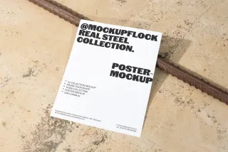 Grunge Poster Mockup
