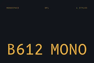 B612 Mono Sans