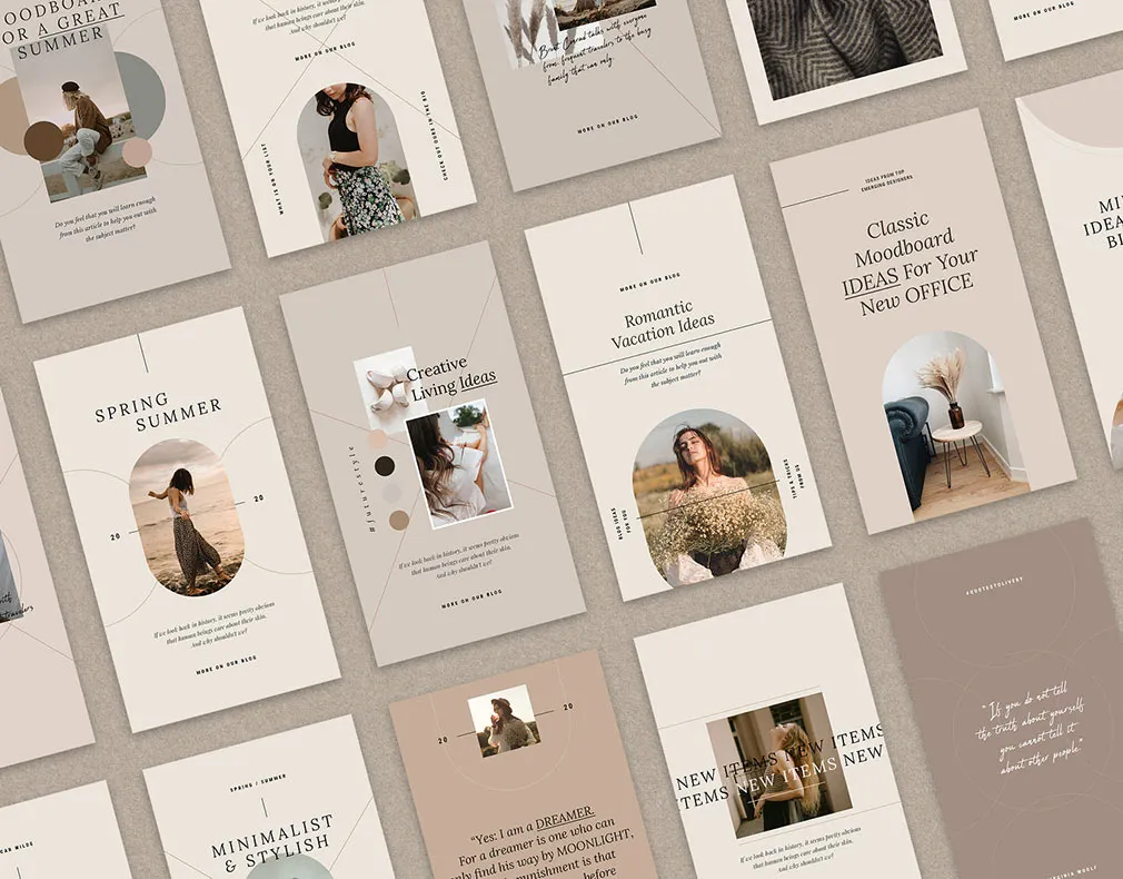 Post & Story Instagram Templates