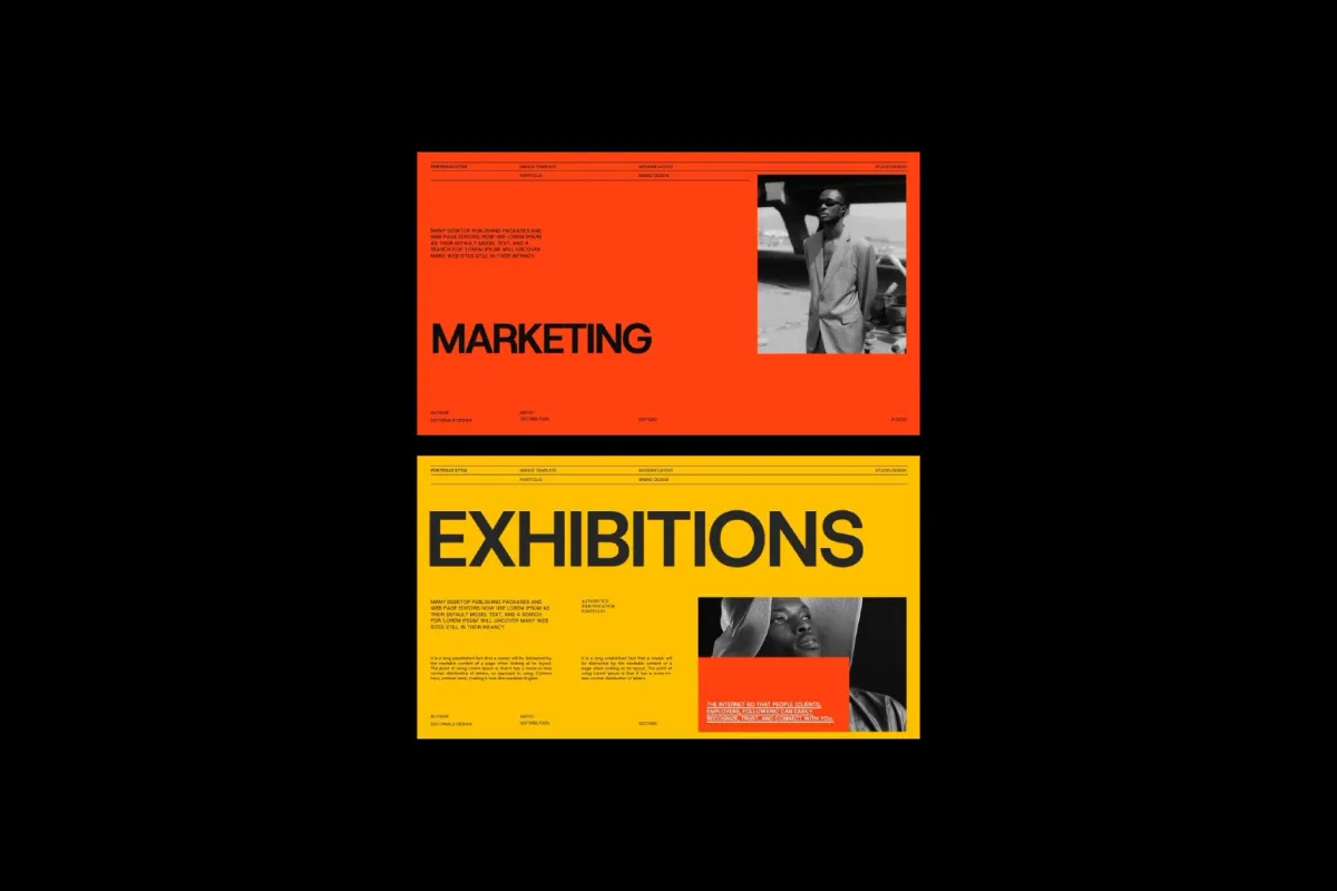 Davids - Brand Portfolio Google Slides Template