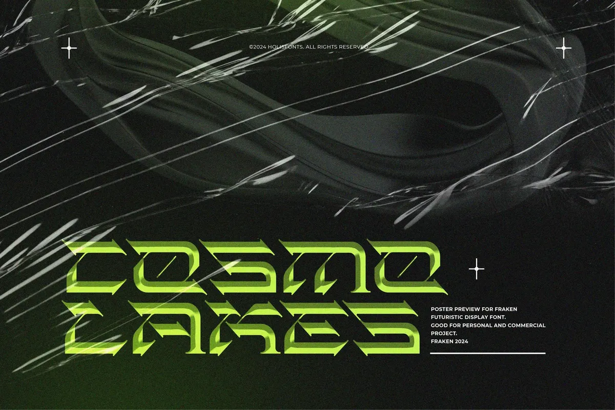 Fraken Futuristic Font