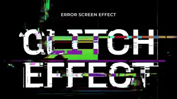 Glitch Text & Logo Effect