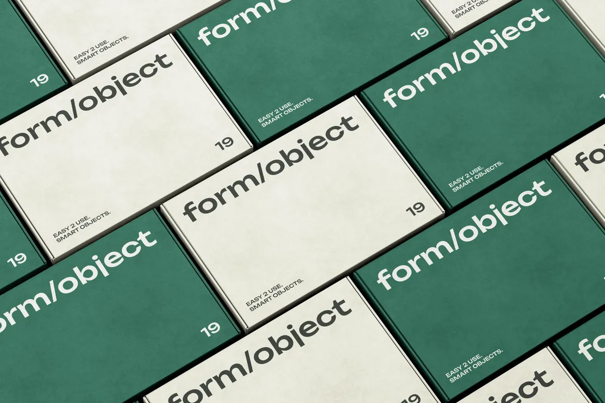 Wide Boxes Layout Mockup
