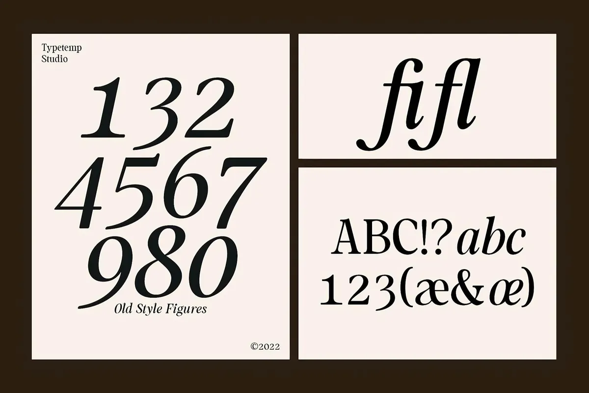 Mountriel — Classic Serif Font