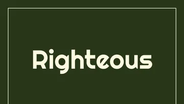 Righteous Retro Font